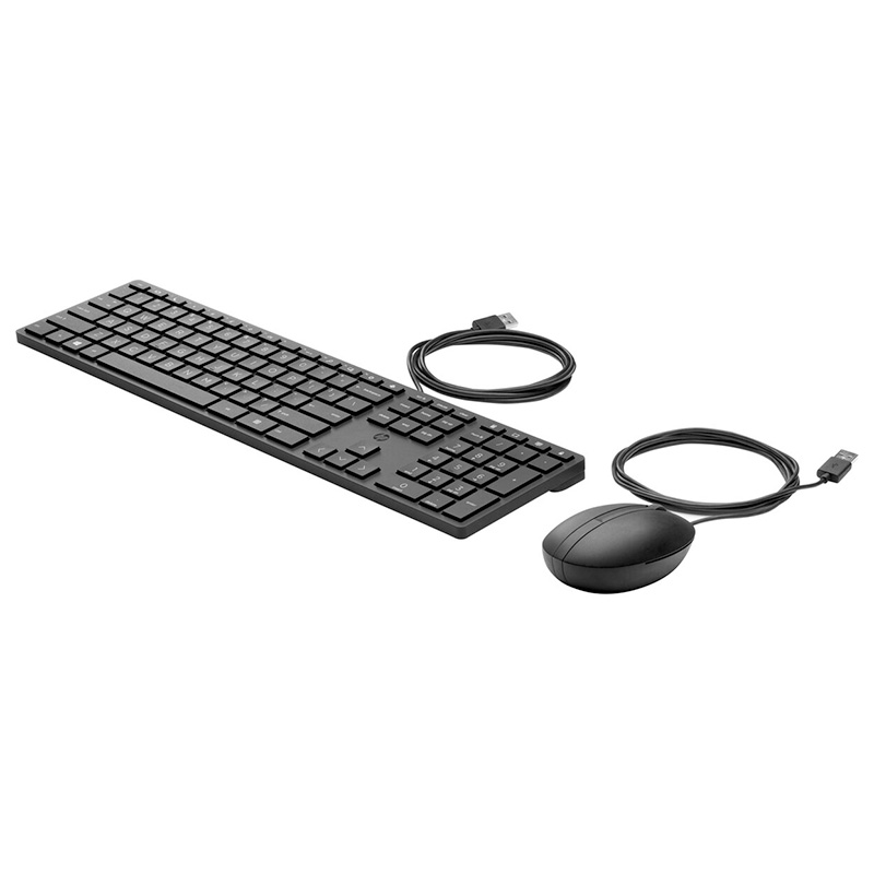 HP Wired 320MK Desktop Keyboard and Mouse Combo
