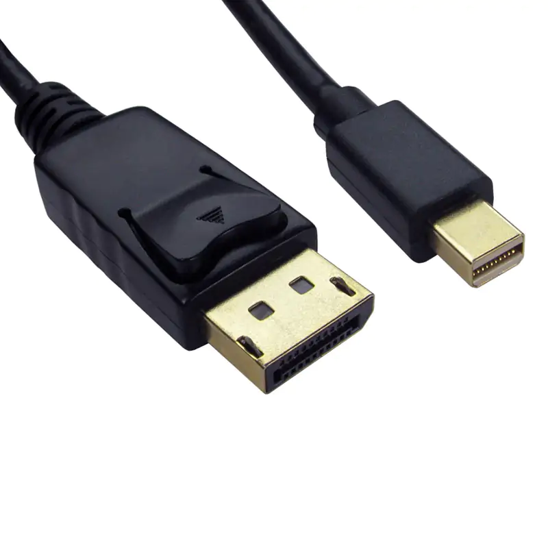 5-Pack DisplayPort To DisplayPort Cable 1.8m – Male To Male – Black – For Dell & More
