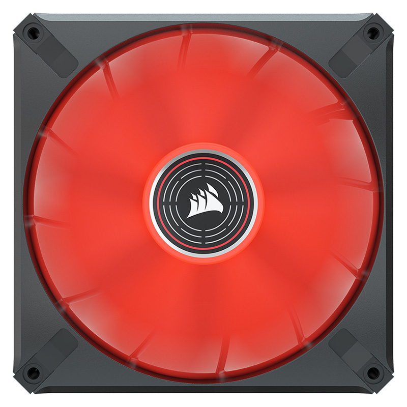 Corsair 140mm ML140 Red Led ELITE Premium PWM Fan (CO-9050123-WW)