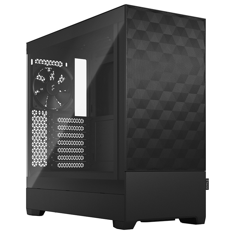 Fractal Design Pop Air Tempered Glass Clear Tint Mid Tower ATX Case - Black (FD-C-POA1A-02)