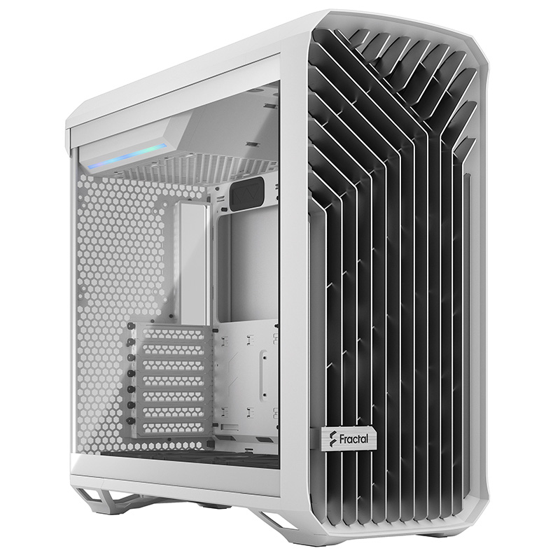 Fractal Design Torrent Tempered Glass Light Tint E-ATX Mid Tower Case White (FD-C-TOR1A-03)
