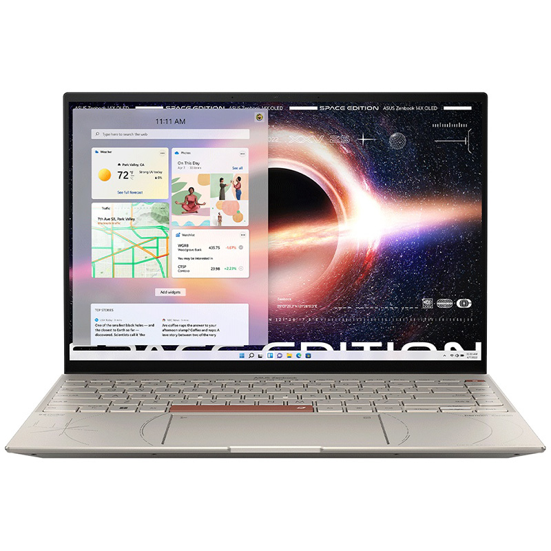 Asus Zenbook 14X 14in WQXGA OLED i7-12700H 512GB SSD 16GB RAM W11H Laptop - Space Edition (UX5401ZAS-L7036W)