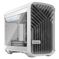 Fractal Design Torrent Nano Clear Tint Tempered Glass Micro ITX Case White