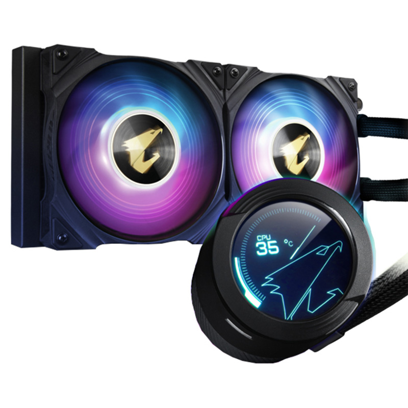 Gigabyte Aorus Waterforce X 240mm AIO Liquid CPU Cooler (AORUS-WATERFORCE-X-240)