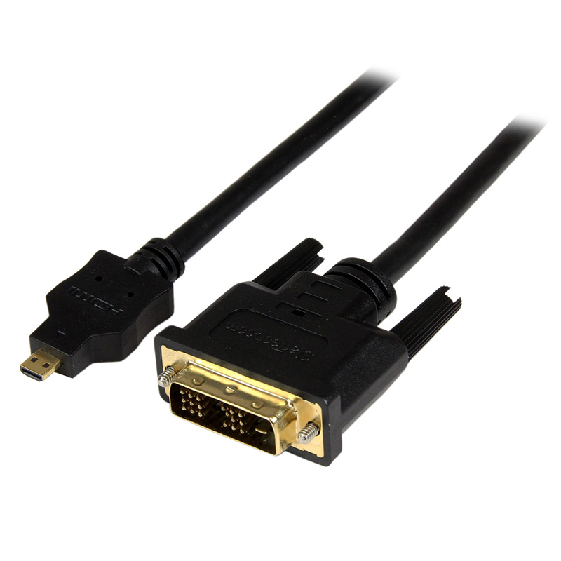 StarTech Micro HDMI to DVI-D Male-Male Adapter Cable 3.0m