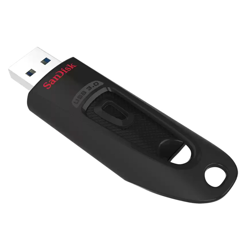 Sandisk Ultra CZ48 64GB USB 3.0 Flash Drive - Black (SDCZ48-064G-U46)