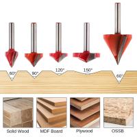 Laser-Engravers-Genmitsu-5PCS-V-Groove-Router-Bits-Set-60-90-120-150-Angle-6mm-Shank-3D-V-Shape-Milling-Wood-Cutter-Knife-CNC-Engraving-Router-Bit-VG05A-11