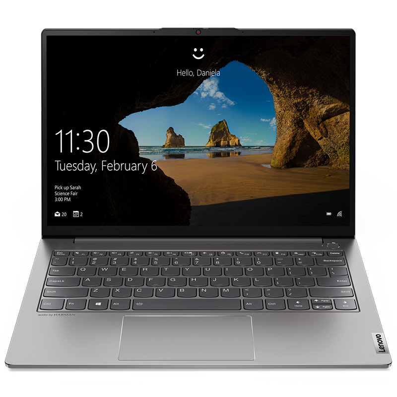 Lenovo ThinkBook 13S Gen 2 13.3in WUXGA Iris Xe 256GB SSD 8GB RAM W10P Laptop - Mineral Grey (20V9000NAU)