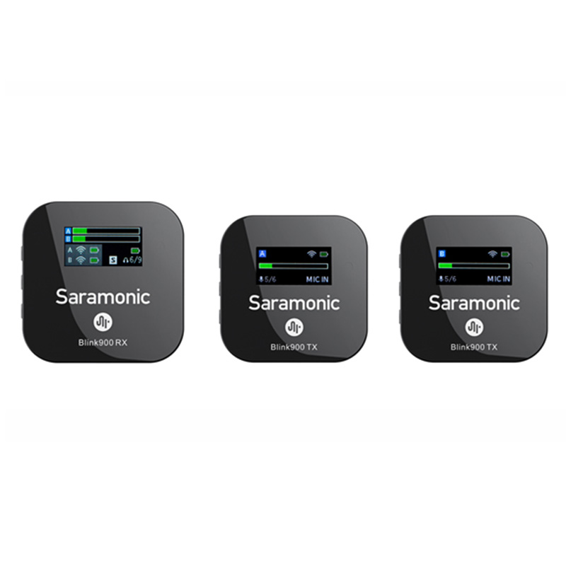 Saramonic Blink900 B2 2.4GHz Dual-Channel Wireless Microphone System