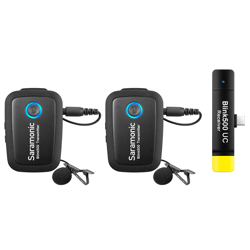 Saramonic Blink500 B6(TX+TX+RXUC) Wireless Microphone System