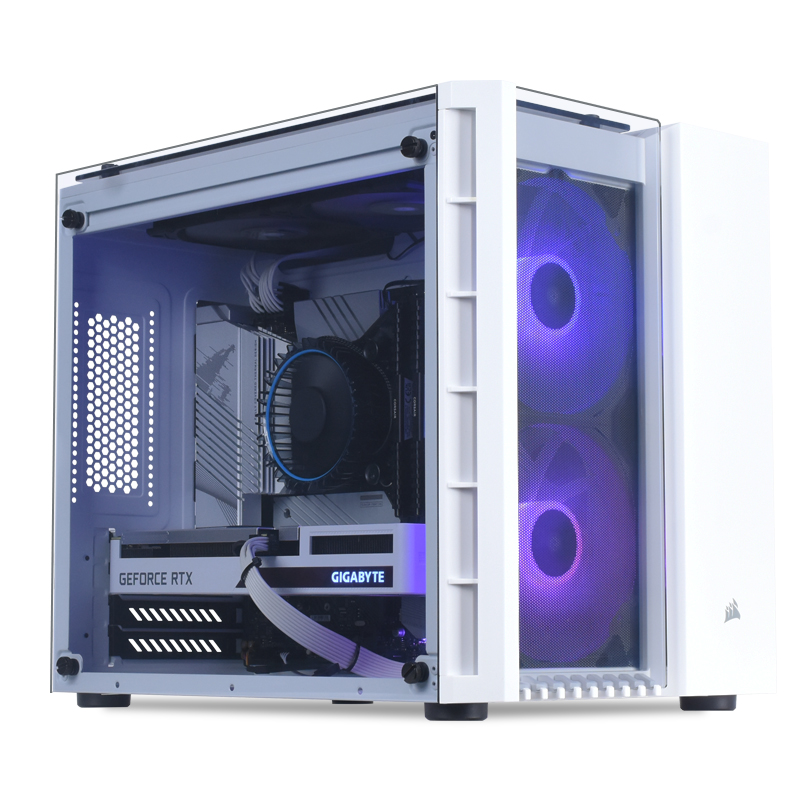 G5 White Core Intel i5 12400F RTX 3060 White Gaming PC