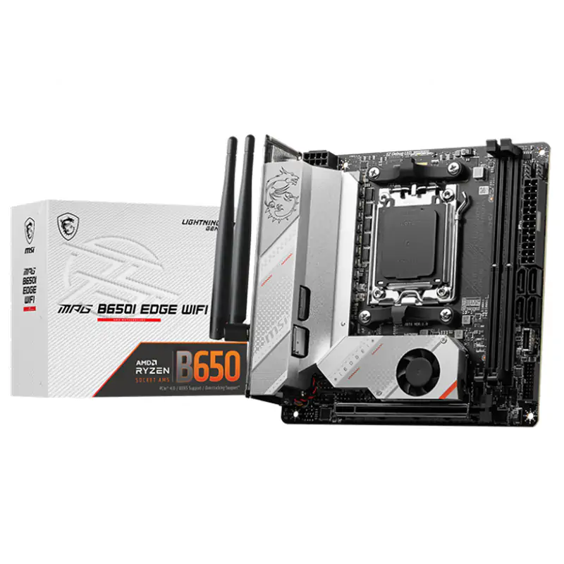 MSI MPG B650I Edge WiFi AM5 ITX Motherboard (MPG B650I EDGE WIFI