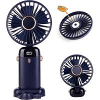 Hiking-Handheld-Fan-Portable-Mini-Fan-Rechargeable-Small-Pocket-Fan-with-5-Speed-Levels-4000-mAh-Batteries-Foldable-USB-Fan-for-Office-Outdoor-2