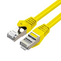 Network-Cables-Cruxtec-RS7-005-YE-CAT7-10GbE-SF-FTP-Triple-Shielding-Ethernet-Cable-Yellow-50cm-3