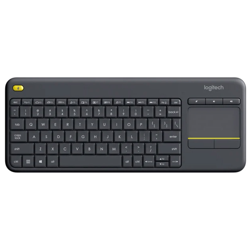 Logitech K400 Plus Wireless Touch Keyboard - Black (920-007165)