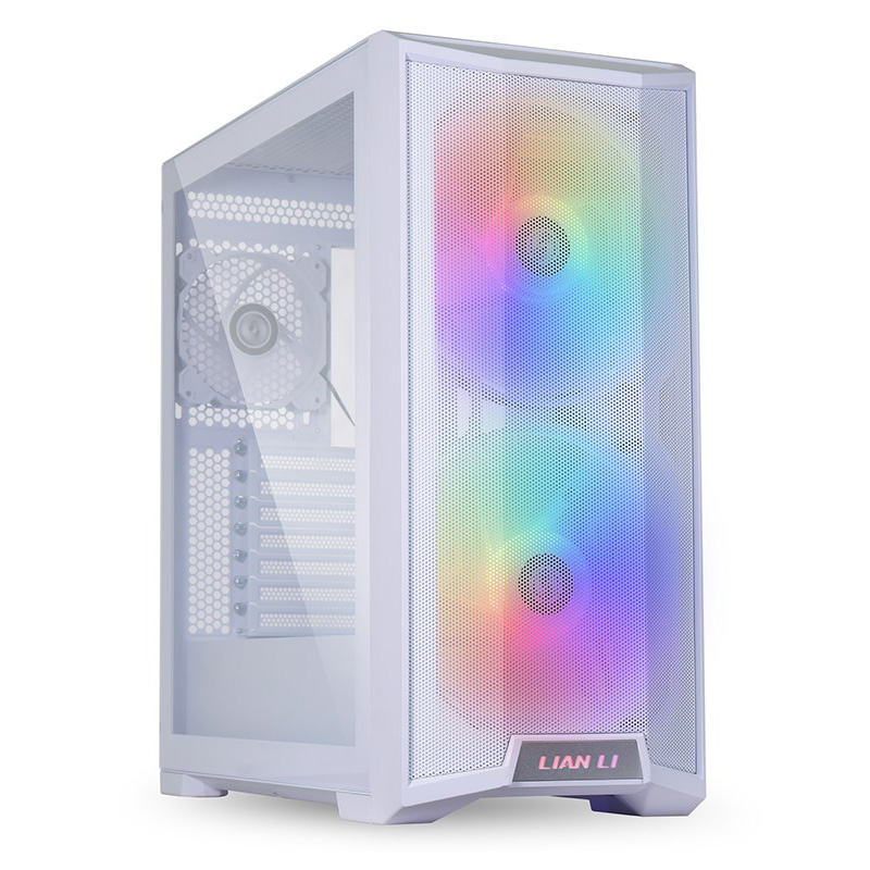 Lian Li Lancool 215X Mid Tower E-ATX Case White (PC-LAN215W)