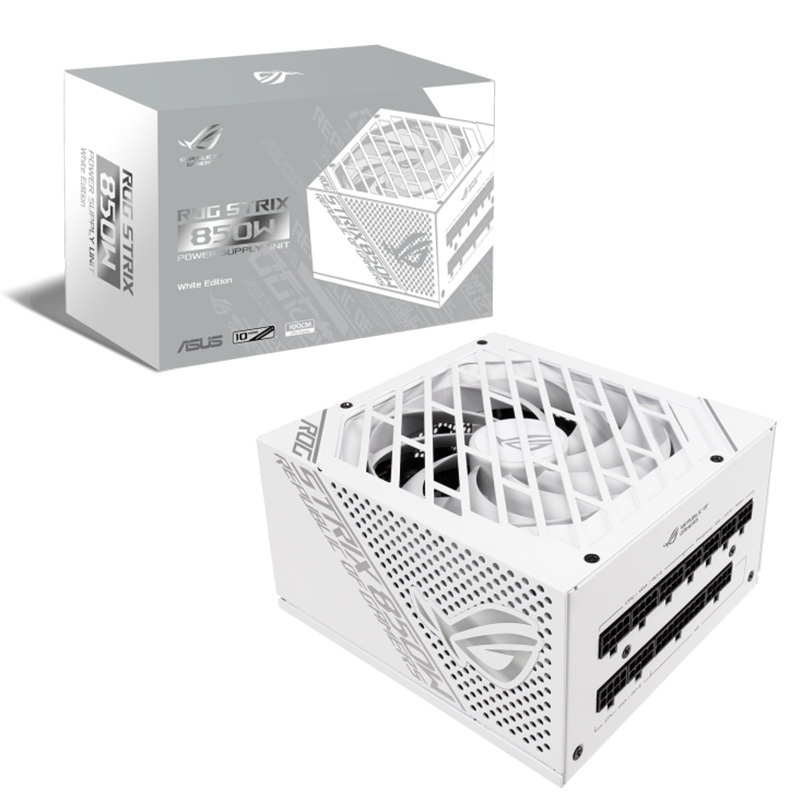 Asus ROG Strix 850W 80+ Gold Power Supply White (ROG-STRIX-850G-WHITE)