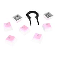 HyperX Double Shot PBT 104-Key Translucent Pudding Keycaps Full Key Set Pink (US Layout)