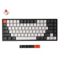 Keychron K2v2 RGB Aluminum Frame Wireless Wired Compact Hot-Swappable Mechanical Keyboard - Red Switch (KBKCK2C1HRED)