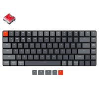 Keychron K3v2 RGB Wireless Wired Ultra Slim Hot-Swappable Optical Mechanical Keyboard - Red Switch