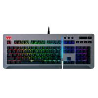 Thermaltake Level 20 RGB Titanium Wired Gaming Keyboard - Cherry MX Speed Silver (KB-LVT-SSSRUS-01)
