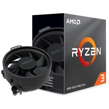 AMD Ryzen 3 4100 UpTo 4.0GHz AM4 CPU with Cooler (100 