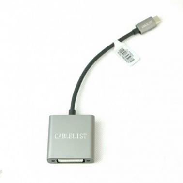 Cablelist 4K USB Type C Male to DVI Female Converter Adapter (CLTPDVI ...