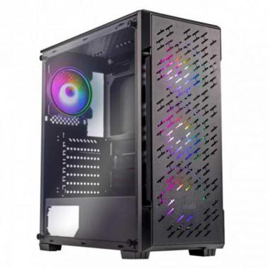 Rotanium Temper-TG304 RGB Tempered Glass ATX Gaming Case (Temper-TG304 ...