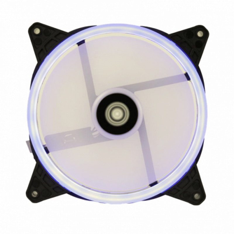 Rotanium Molex 140mm Dual Ring LED Case Fan - Blue