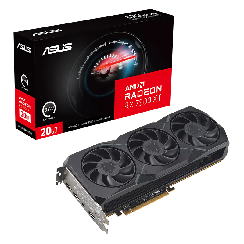 Asus Radeon RX 7900 XT 20G Graphics Card (RX7900XT-20G)