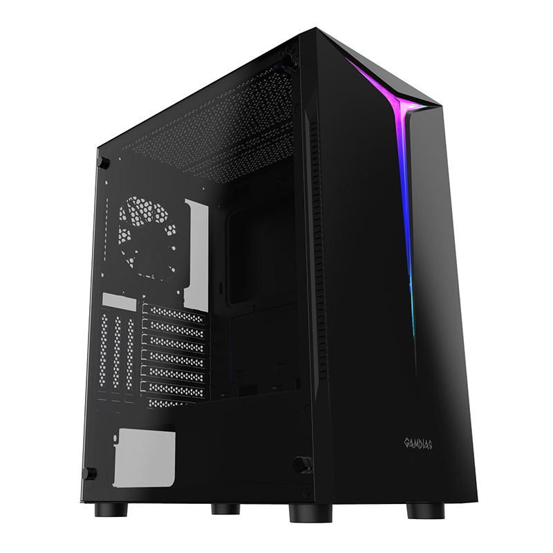 Gamdias Argus E2 Elite Tempered Glass ARGB Strip Sync Mid Tower Gaming ATX Case