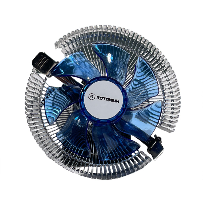 Rotanium CC0901 90mm Blue Lighting Universal CPU Cooler