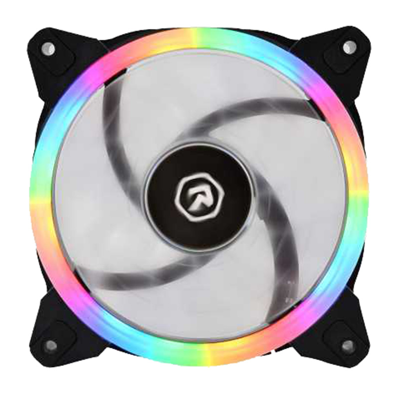 Rotanium PS-00M Molex Rainbow 120mm LED Case Fan