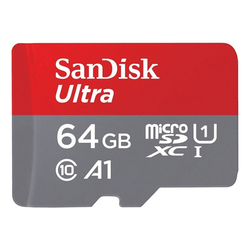 Sandisk Ultra 64GB MicroSDXC USH-IA1 Memory Card