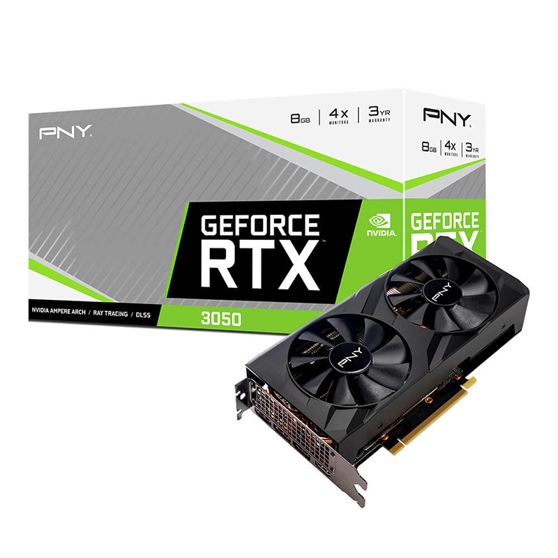 PNY GeForce RTX 3050 Verto 8G Graphics Card