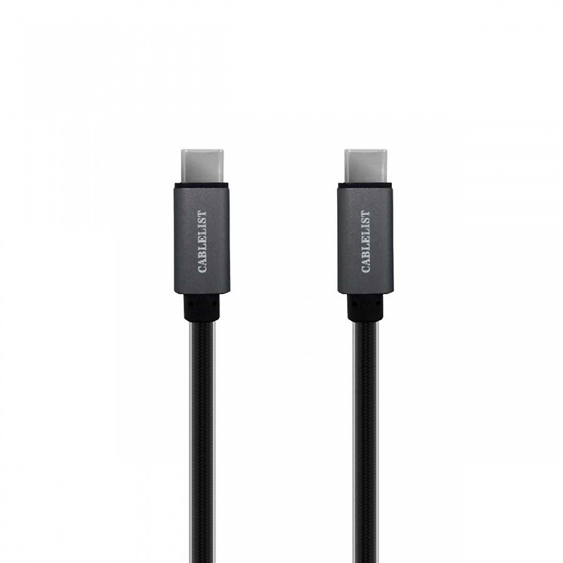 Cablelist USB-C Type-C Male To USB-C Type-C Male Data/Charging Cable 2m