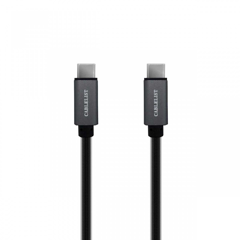 Cablelist USB-C Type-C Male To USB-C Type-C Male Data/Charging Cable 2m (CL-TCU3TC402)