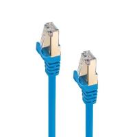 Cablelist Cat7 SF/FTP RJ45 Ethernet Network Cable - 1m Blue (NCABCLFCAT7B01)