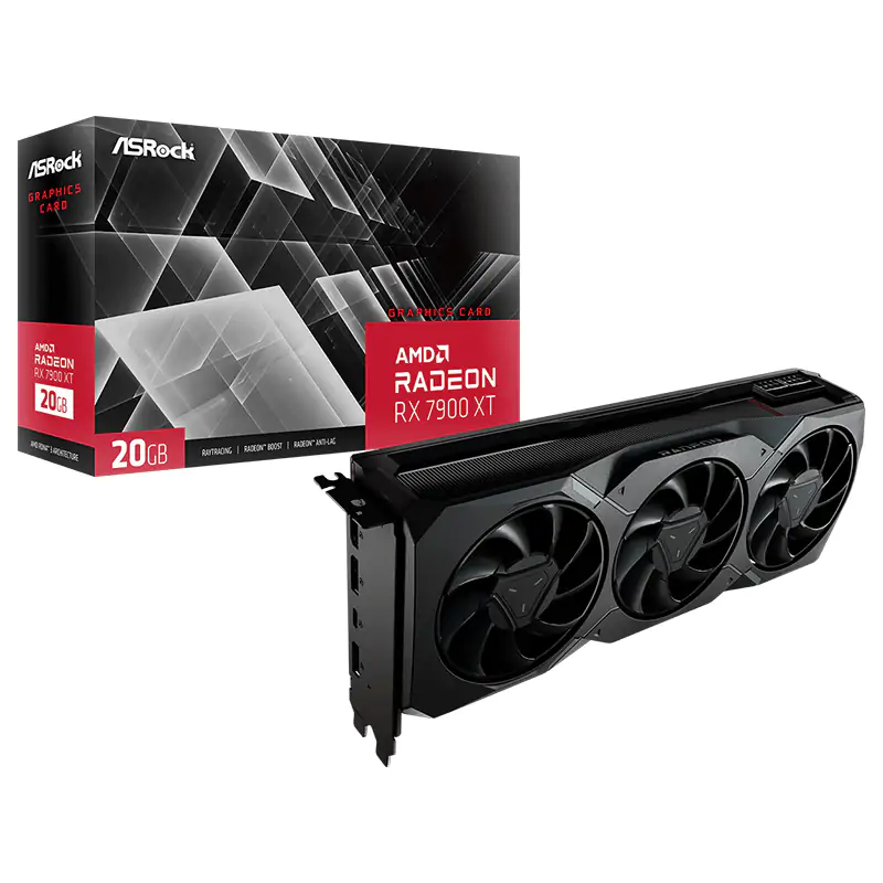 Asrock Radeon RX 7900 XT 20G Graphics Card - msy.com.au