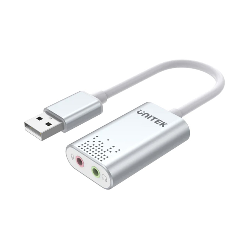 UNITEK USB 2.0 to Stereo Audio Adapter