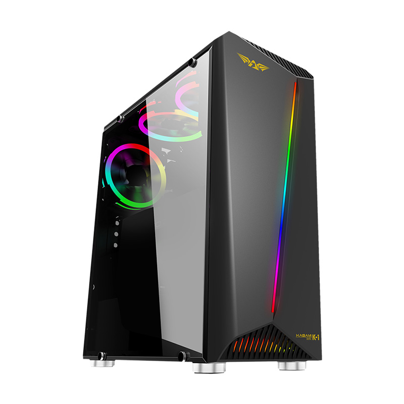 Armaggeddon Kagami K-1 Black RGB Mid Tower Case - msy.com.au