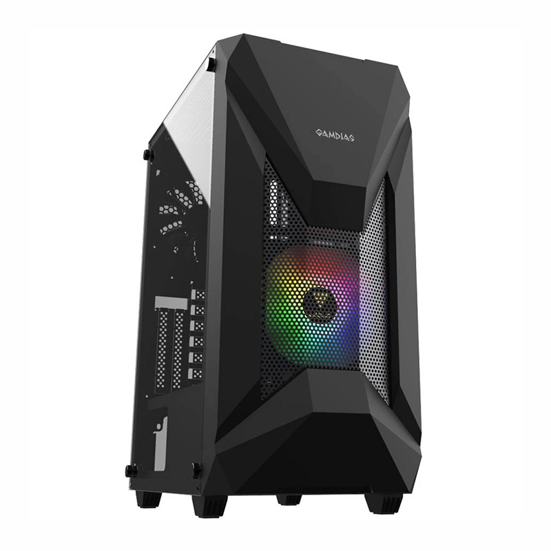 Gamdias Athena E1 Elite Tempered Glass ARGB Mid Tower ATX Case (ATHENA E1 ELITE)