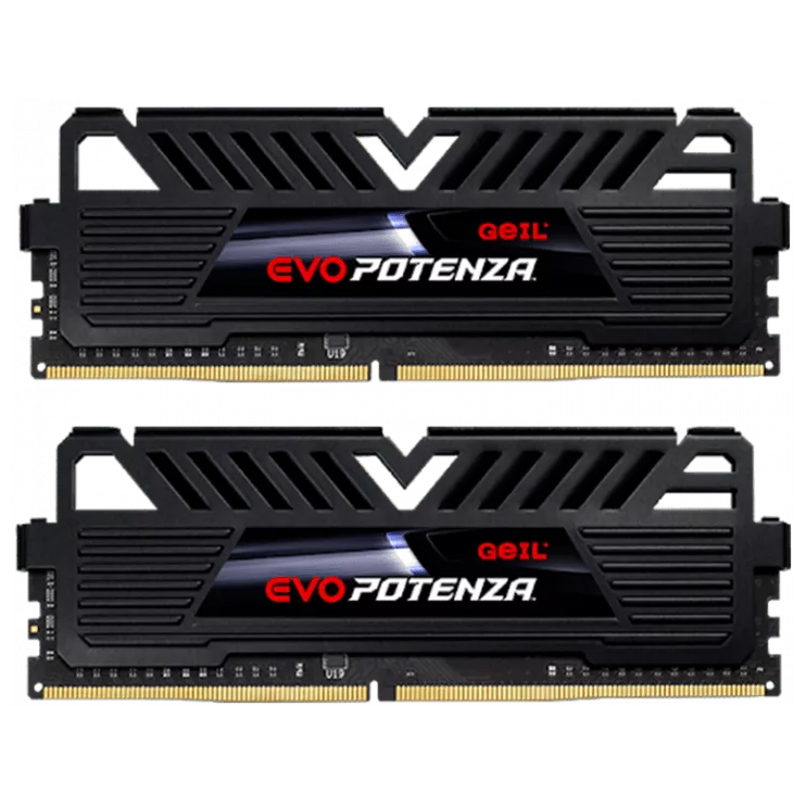 GeIL Evo Potenza 16GB (2x8GB) GPB416GB3600C18BDC 3600MHZ DDR4 RAM Black