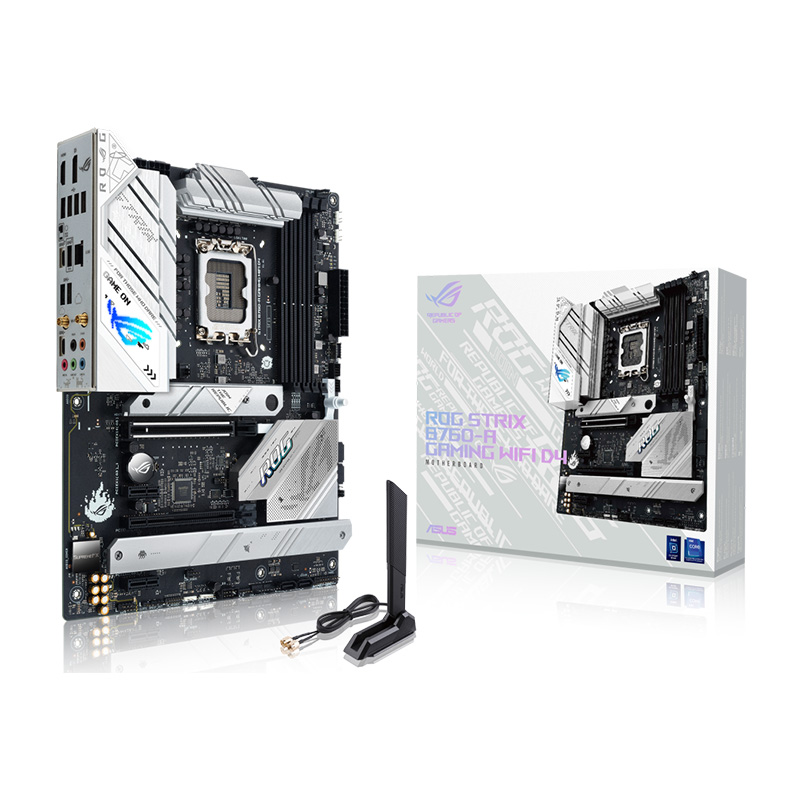 Asus ROG Strix B760-A Gaming D4 WiFI LGA 1700 ATX Motherboard (ROG STRIX B760-A GAMING WIFI D4)