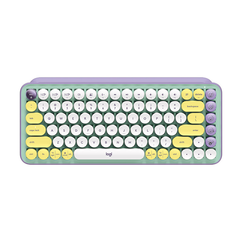 Logitech Pop Keys Wireless Mechanical Keyboard - Daydream Mint (920-010578)