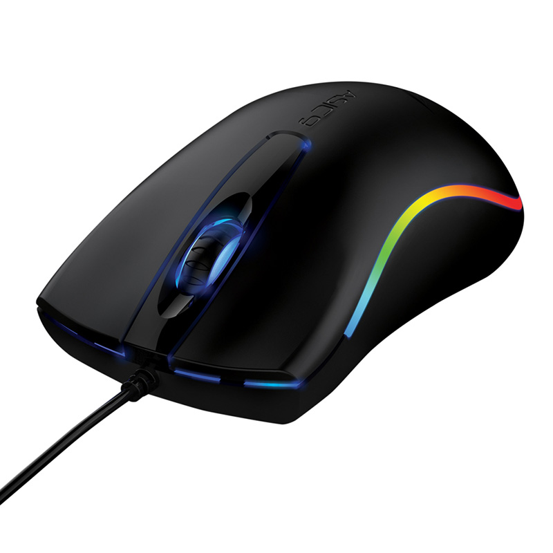 Alcatroz Asic 9 RGB FX USB Mouse - Black