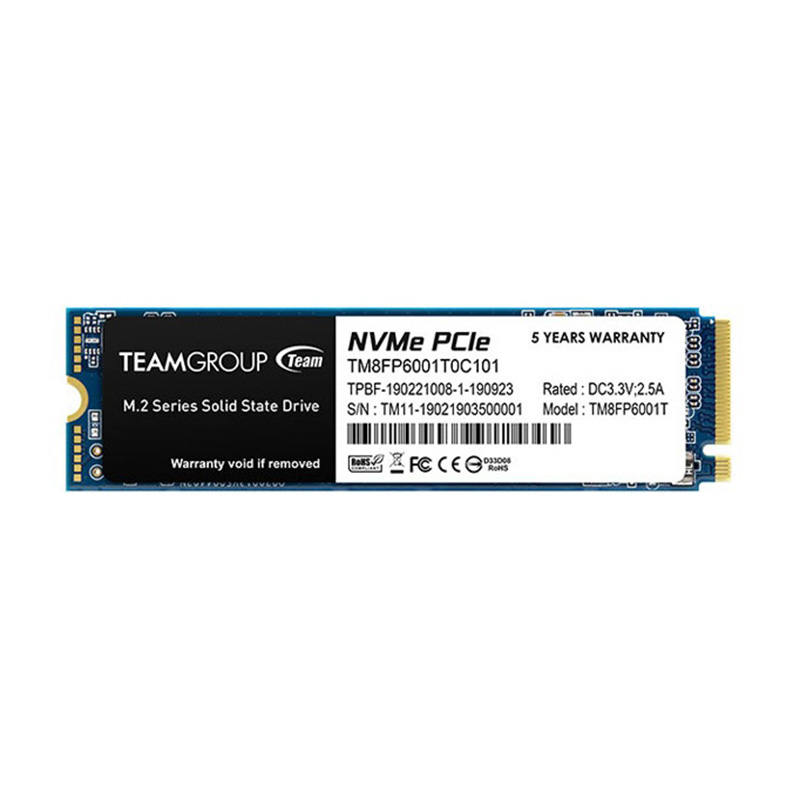 Team Group MP33 1TB PCIe 3.0 M.2 NVMe SSD (TM8FP6001T0C101)