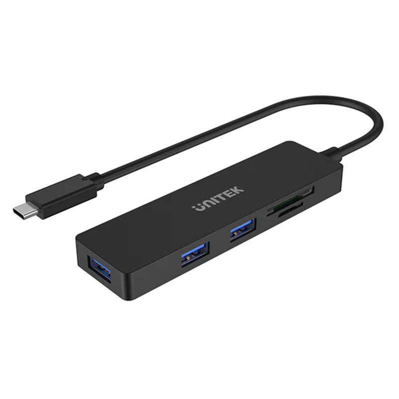 Unitek 5-In-1 USB-C Hub 3 x USB3.0 2 x Card Reader