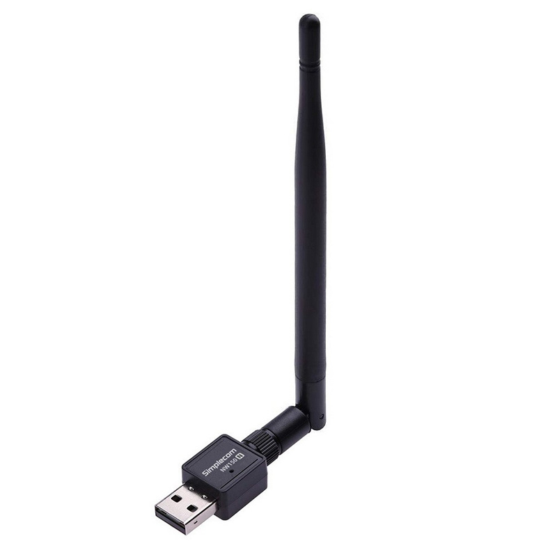 Simplecom N150 Wi-Fi USB Adapter with Detachable Antenna (NW150)