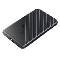 Orico 2.5-inch USB 3.0 SATA HDD/SSD Enclosure Black - USB Micro-B/Male to USB Type-A/Male 0.3m (ORICO-25PW1-U3-BK)